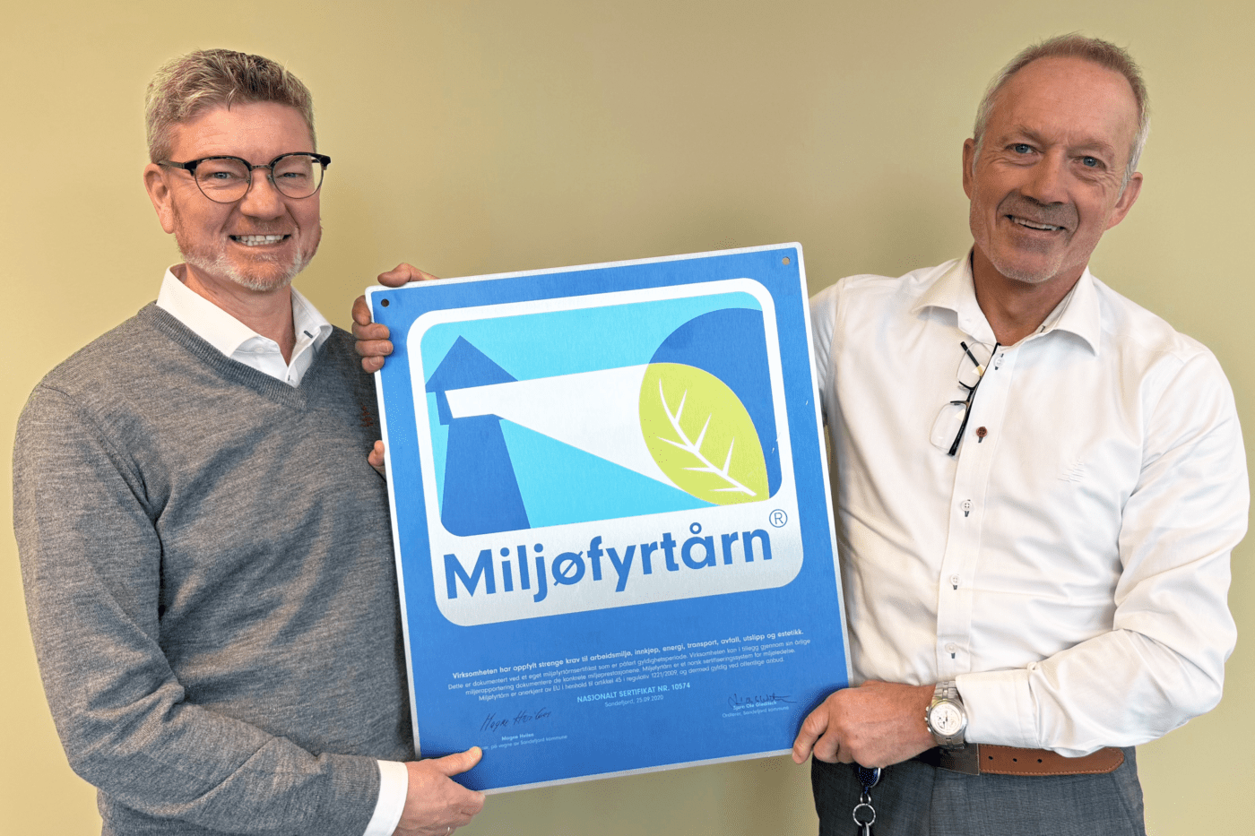 Øyvind og Jan hele banken